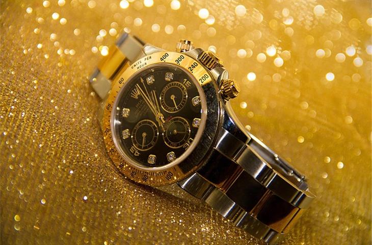 mens rose gold rolex